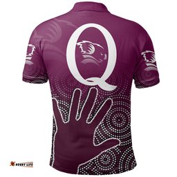 Queensland Reds Polo Shirt Aboriginal