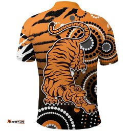 Tigers Polo Shirt Wests Indigenous New