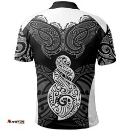 Maori Polo Shirt Twist Tattoo