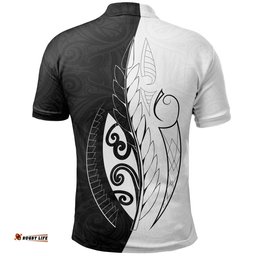 Kia Kaha And Bring It On Pullover Polo Shirt