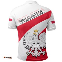 Poland All Over Print Polo Shirt Biao-czerwoni Football Style