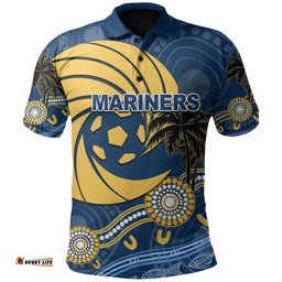 Central Coast Mariners Polo Shirt Aboriginal