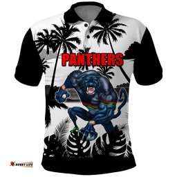 NRL Panthers Polo Shirt Summer Vibe Style