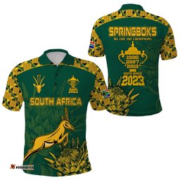 Springboks SA Rugby T Shirt Proud Be The Champions