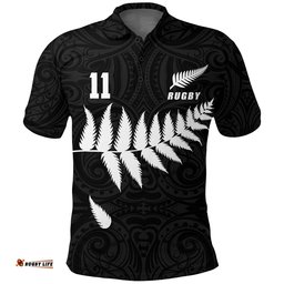 New Zealand Polo Shirt, Legend of Rugby Golf Shirt