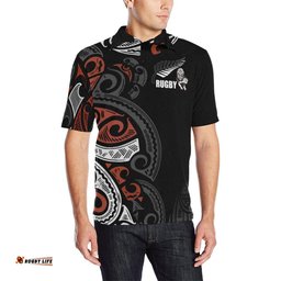 Maori Polo Shirt Rugby