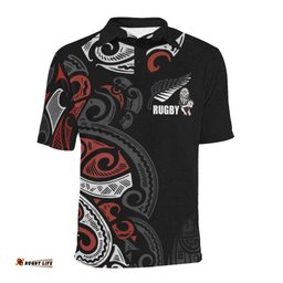 Maori Polo Shirt Rugby