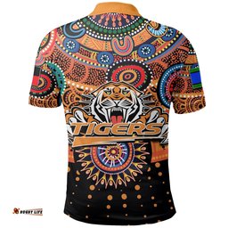 Custom Personalised Naidoc Wests Tigers Polo Shirt Indigenous