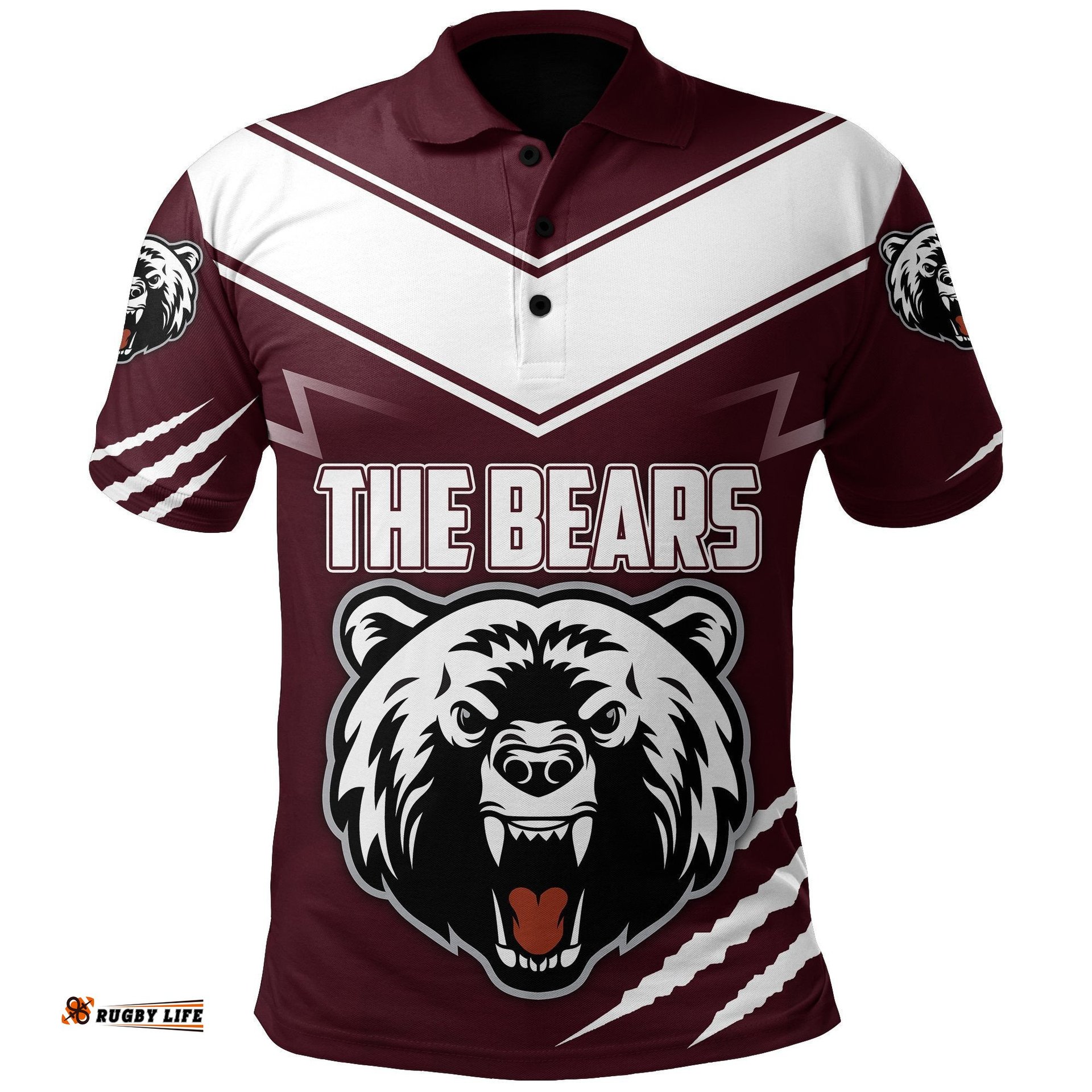 The North Sydney Bears Polo Shirt