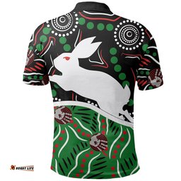 Rabbitohs Polo Shirt Aboriginal