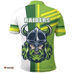 Raiders Viking Polo Shirt Canberra Simple