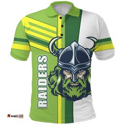 Raiders Viking Polo Shirt Canberra Simple