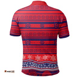West Perth Football Club Polo Shirt Christmas 2021 Style