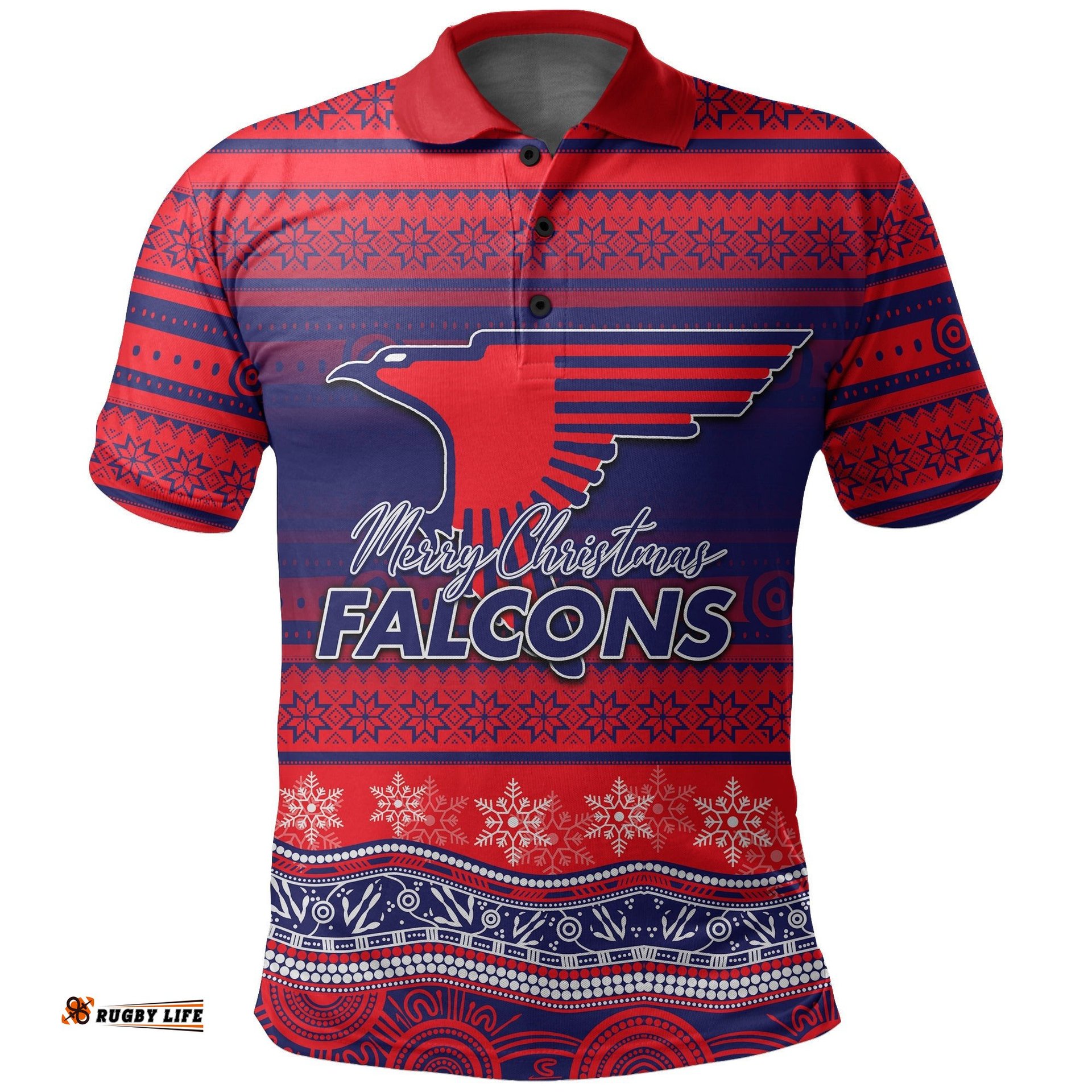 West Perth Football Club Polo Shirt Christmas 2021 Style