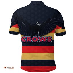 Custom Personalised Adelaide Polo Shirt Original Crows