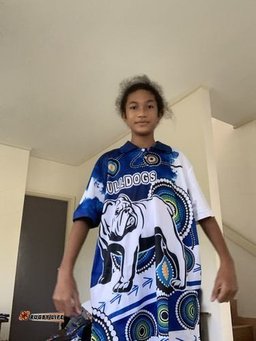 Bulldogs Polo Shirt Special Indigenous