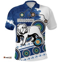 Bulldogs Polo Shirt Special Indigenous