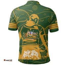 Australia Flag Polo Shirt - Rugby Winner
