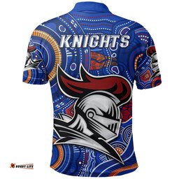 Newcastle Knights Indigenous Polo Shirt