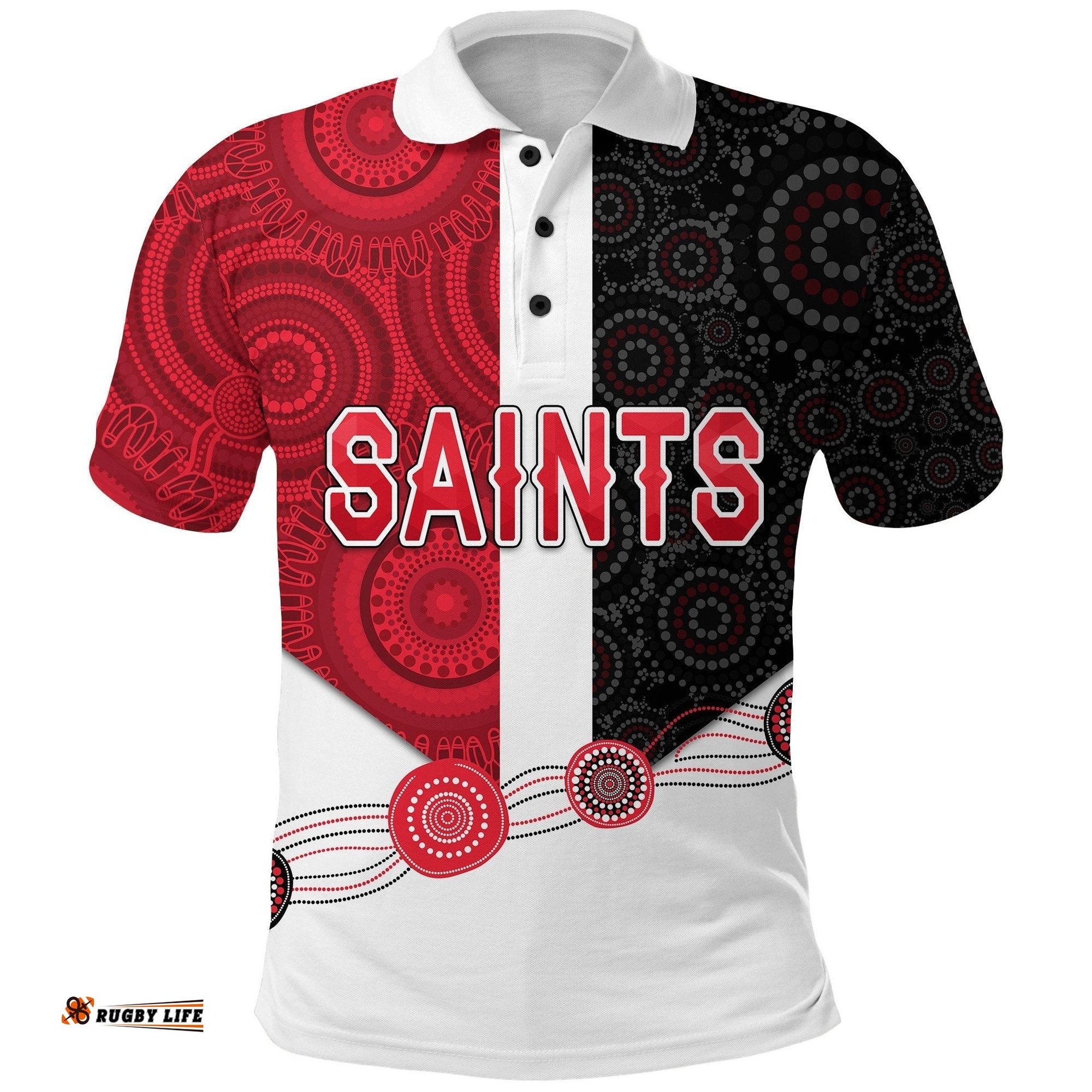 Saints Polo Shirt Indigenous