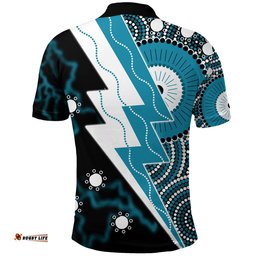 Power Polo Shirt Thunda Port Adelaide
