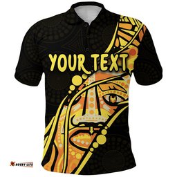 Custom Personalised Richmond Polo Shirt Tigers Limited Indigenous