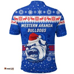 Hermannsburg Western Aranda Bulldogs Football Club Polo Shirt Christmas Simple Style