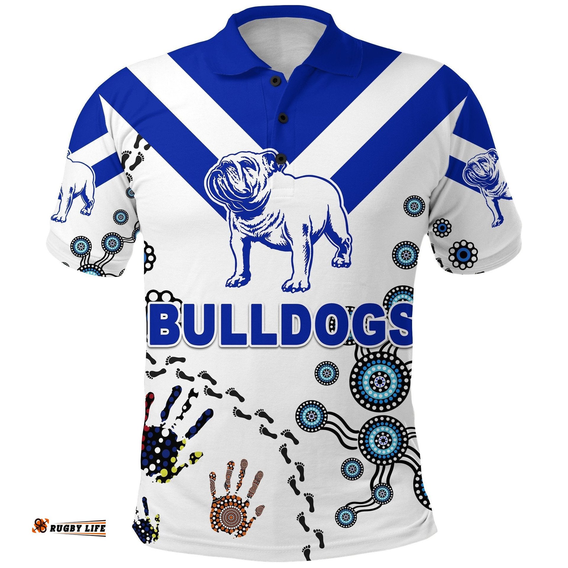Canterbury-Bankstown Bulldogs Polo Shirt Indigenous - NO.2