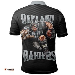 Oakland Raiders Polo Shirt Sport Style