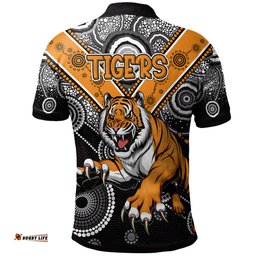 Tigers Rugby Polo Shirt - Custom Super Tigers Polo Shirt RLT13