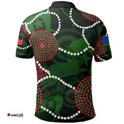 Naidoc Week Rabbitohs Polo Shirt Aboriginal