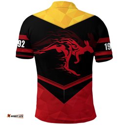 WA Reds Polo Shirt Red Kangaroos
