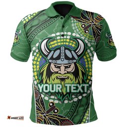 Custom PersonalisedRaiders Polo Shirt Aboriginal