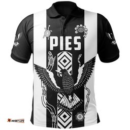 Pies Indigenous Polo Shirt Collingwood
