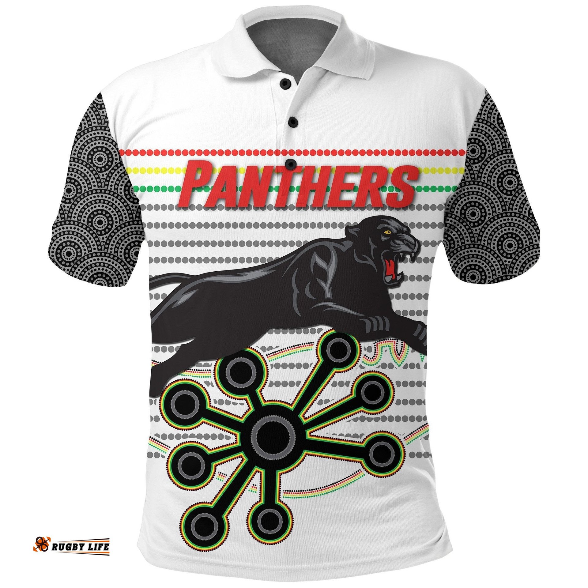 Panthers Polo Shirt Indigenous Penrith