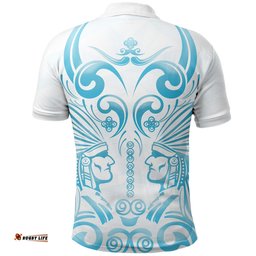 Exeter Polo Shirt Samurai Native White