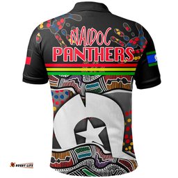 Naidoc Panthers Polo Shirt Torres Strait Islander
