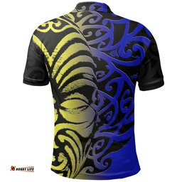 Aotearoa Polo Shirt Ta Moko Koru