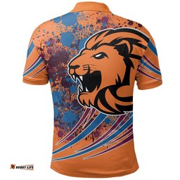 Brisbane Roar Polo Shirt Lion