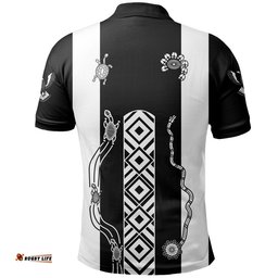 Custom Personalised Pies Indigenous Polo Shirt Collingwood