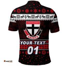 Custom Personalised Ltyentye Apurte SAINTS Football Club Polo Shirt Christmas Simple Style