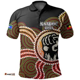 Naidoc Week 2022 Polo Shirt Aboriginal