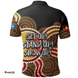 Naidoc Week 2022 Polo Shirt Aboriginal