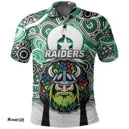 Raiders Rugby Polo Shirt NAIDOC Week 2022