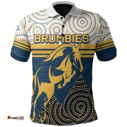 Brumbies Rugby Union Polo Shirt