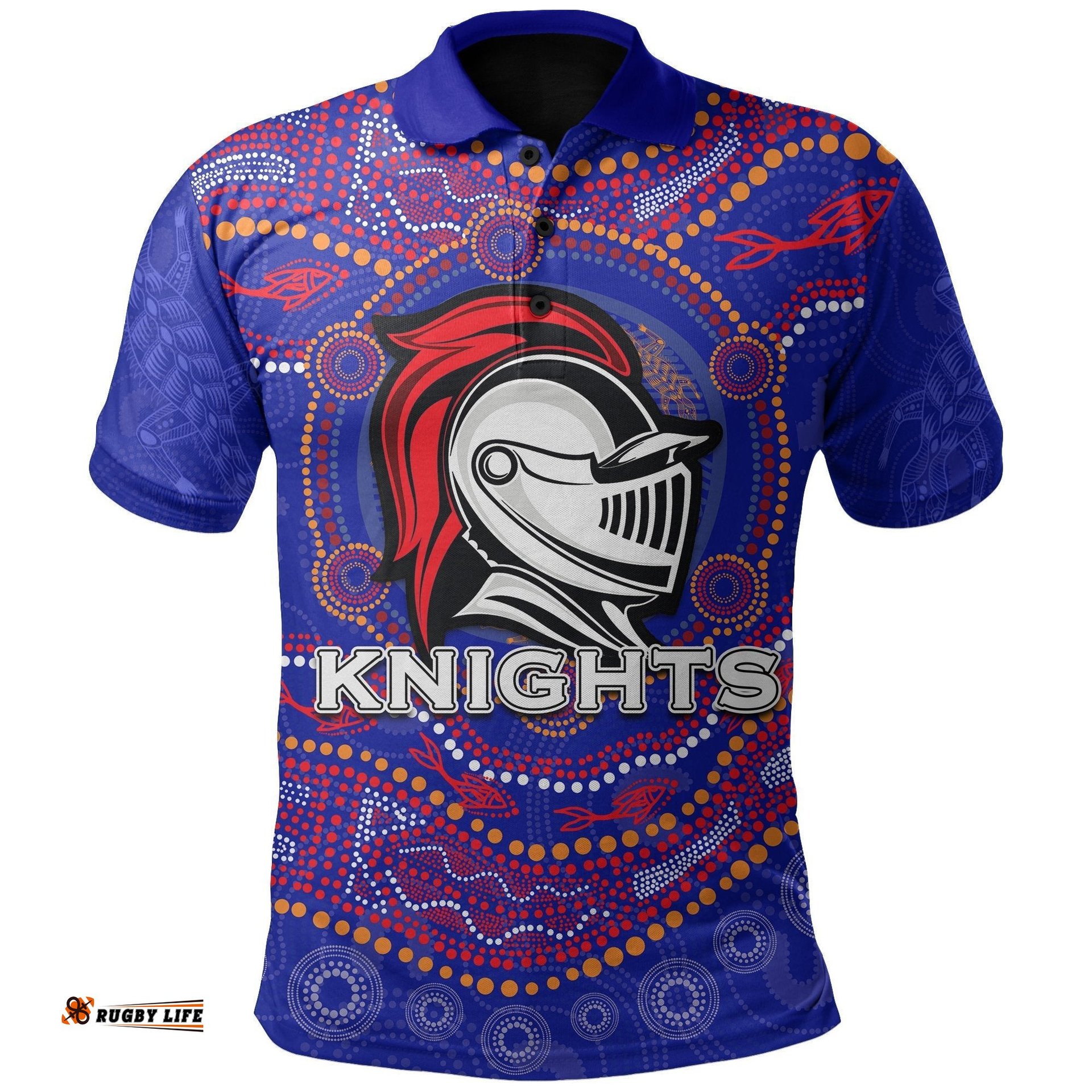Knights Polo Shirt Aboriginal
