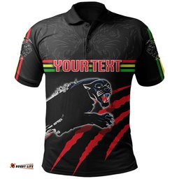 Custom PersonalisedPanthers Polo Shirt Claws