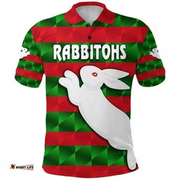 Rabbitohs Polo Shirt Simple Style