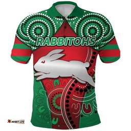 Rabbitohs New Polo Shirt Indigenous Energy