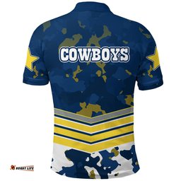 Camouflage Cowboys Anzac Polo Shirt North Queensland